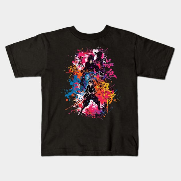 Demon Slayer Memorable Moments Kids T-Shirt by anyone heart